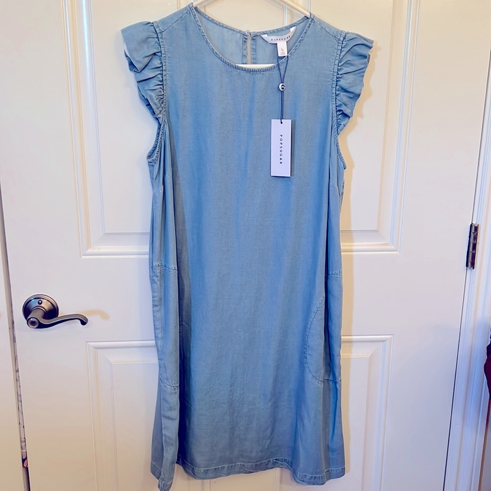 Lightweight blue dress